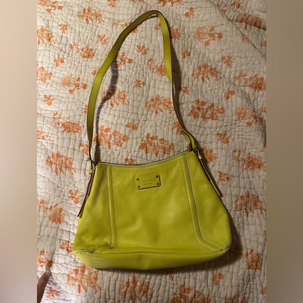 Kate Spade Yellow Leather Handbag